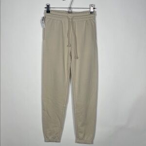 TNA Tan Jogger Pants